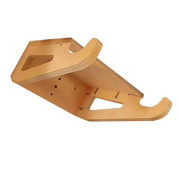 Zeiwohndc Space Saving Bicycles Wall Mount Stand Bikes Storage Folding Cycle Hanger Rack