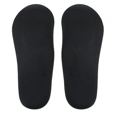 Dracceev 1 Pair Insole Arch Support Sweat Absorption Super Soft Foot Shoe Sole Pad InsolesBlack M