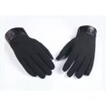 thumbnail image 3 of Smartphone Winter Gloves for Men Full Screen Touchscreen Finger Mittens Cold Weather Hand, 3 of 5