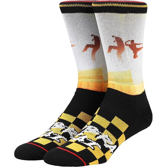 Cobra Kai Sublimated Panel Mens Socks