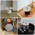 thumbnail image 4 of unbranded Cubierta Decorativa Para De Vela De Acero Inoxidable Plateado Con Cortaviento Y, 4 of 8