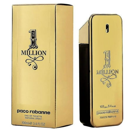 1 One Million By Paco Rabanne 3.4oz Cologne For Men New | Walmart Canada