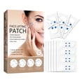 thumbnail image 2 of Cinta facial en forma de V BuyWeek Cinta de estiramiento facial invisible 120 pegatinas hipoalergénicas, 2 of 13