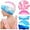 Mixed Colors, variant on 3 Pieces Kids Swim Caps for Long Hair Silicone Swimming Cap for Girls Boys Kids Teens with Long Curly Hair Braids Dreadlocks Large Waterproof Swim Hat