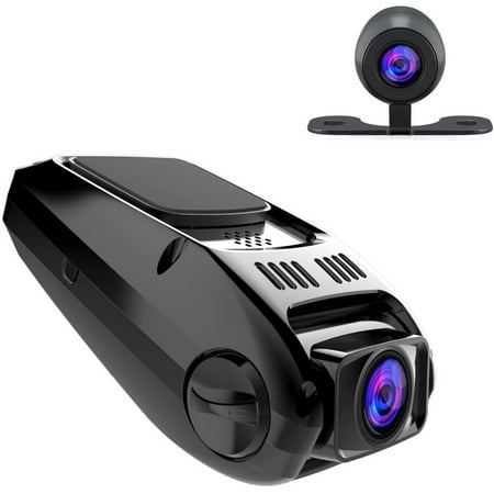 Lian LifeStyle Latest Technology HD Dash Camera Trusted Quality Car Accessories: Security Camera Front & Rear with Night Vision for Safety SD LY550S