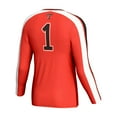 thumbnail image 3 of Unisex GameDay Greats #1 Red Texas Tech Red Raiders Lightweight Volleyball Fashion Jersey, 3 of 3