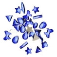 thumbnail image 1 of Conjunto de brillo 3D 50 piezas Vogacara decoración de uñas azul, 1 of 6