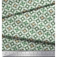 thumbnail image 3 of Soimoi Polyester Crepe Fabric Triangle & Floral Ethnic Decor Fabric Printed Yard 42 Inch Wide, 3 of 3