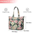 thumbnail image 4 of Pioneer Flower Floral Print Pattern Travel Tote Bags for Women Carry On,Large Weekender Bags for Women Travel,Multi Functional Duffle Bag for Work,Shopping,Sports, 4 of 5