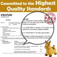thumbnail image 3 of iPlay, iLearn Yellow Hopping Horse, Outdoors Ride On Bouncy Animal Play Toys, Inflatable Hopper Plush Covered with Pump, Activities Gift for 2, 3, 4, 5 Year Old Kids Toddlers Boys Girls, 3 of 8