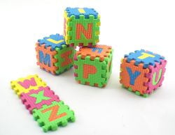 foam alphabet blocks