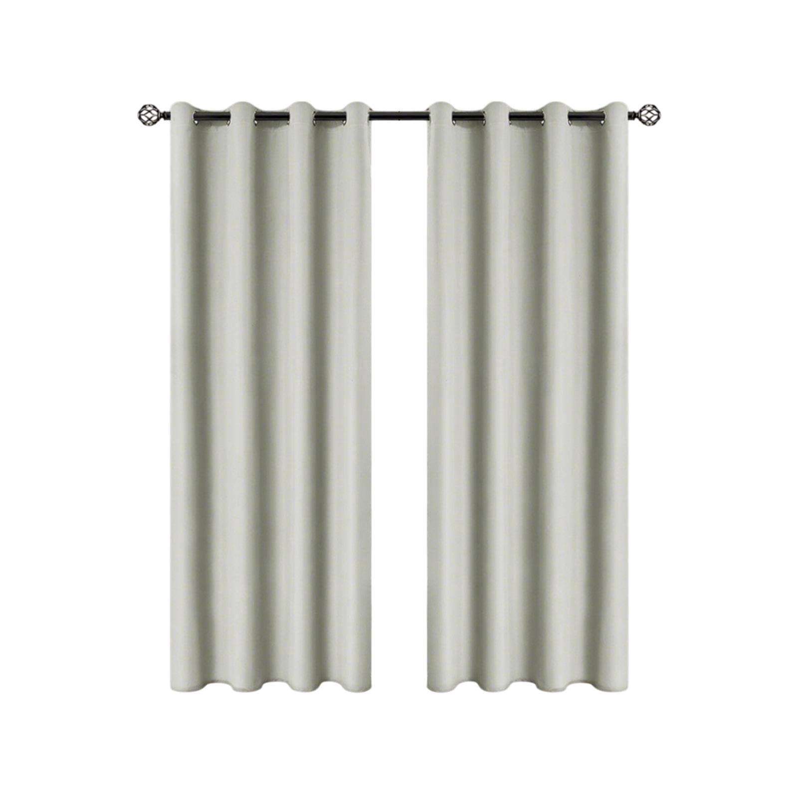 Fmbmuo Black Out Curtains Beige Perforated Style Thermal Insulation Blackout Decorations， Tab Minimalist Machine Washable 1 pcs Window Curtains， Bedroom/Living Room,79 Inch
