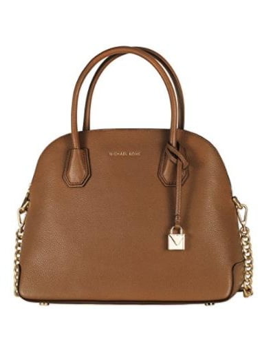 Mercer Large Leather Dome Satchel 