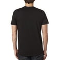 thumbnail image 3 of Adult 4.5 oz., 100% Ringspun Cotton nano-T� V-Neck T-Shirt (BLACK - M), 3 of 4