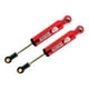 thumbnail image 3 of Paquete de 2 amortiguadores para coches RC, amortiguadores de resorte ajustables para axiales 1/10 rojo, 3 of 9