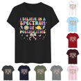 thumbnail image 5 of CHENge Autism Awareness Acceptance Shirt Support Mom Women Kid T-Shirt, 5 of 5