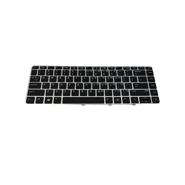 Langgg Keyboards Input Apparatus No Point Stick Office Key Board Laptop Computer Component Replacement for HP EliteBook 840G3 US