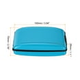 thumbnail image 2 of Uxcell RFID Wallet Credit Card Holder Aluminum Metal Women Men Purse Hard Case Sky Blue, 2 of 5