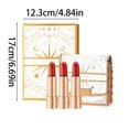 thumbnail image 4 of Ensemble de Rouges à Lèvres pour les Lèvres Rehaussez Votre Teint avec une Formule Hydratante 3,5 g X 3 Teintes Longue Tenue pour Tous les Types de Peau Parfait pour un Usage Quotidien et, 4 of 5