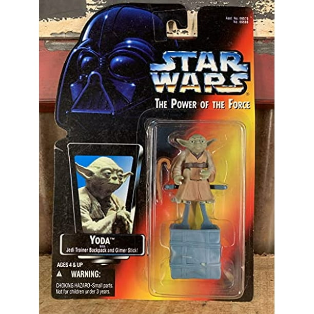 Figura de acción Star Wars Yoda Power of the Force Red Card