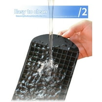 Mini Ice Cube Tray, Easy Ice Release Silicone Ice Trays with 160 Mini Cubes - Clean Easy, Flexible, Multi-Use, Square Mini Ice Cube Trays