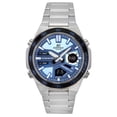 thumbnail image 2 of Casio Edifice Analogique Numérique Acier Inoxydable Cadran Bleu Quartz EFV-C110D-2B 100 m Montre pour Homme, 2 of 2