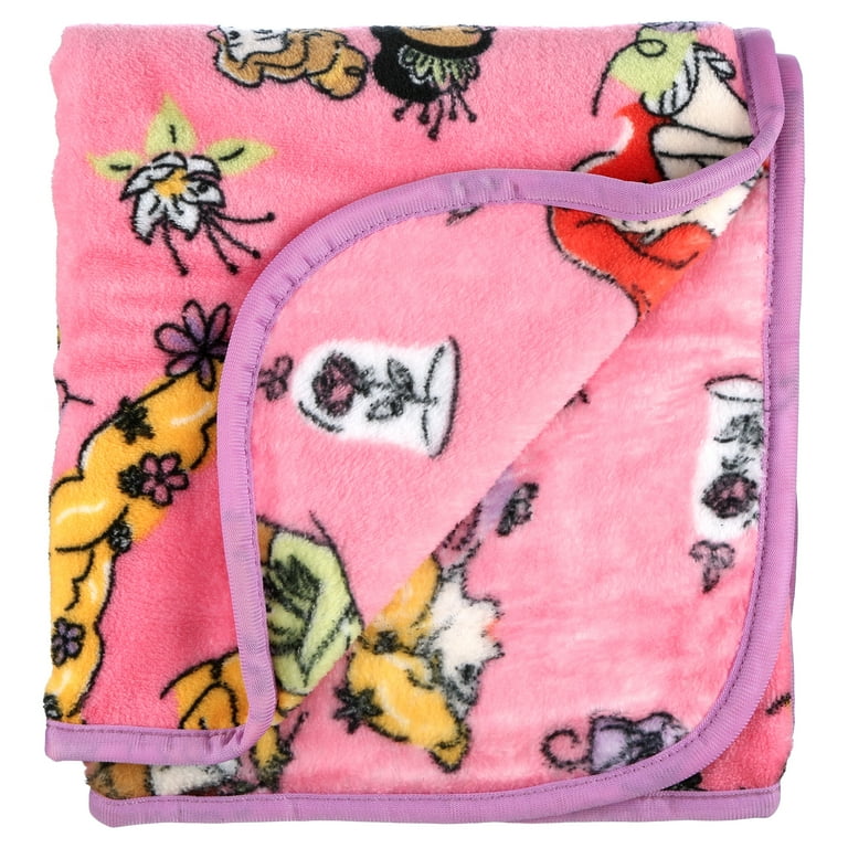 Disney Princess Plush Toddler Throw Blanket, 40