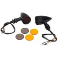 thumbnail image 2 of Bullet LED Turn Signal Light Fit for 12V Motorcycles with 10mm Holes Fairing, Set of 2, 2 of 7