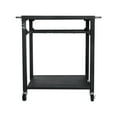 thumbnail image 6 of Jopath Bar Cart for The Home, Outdoor Rolling Kitchen Island with Stainless Steel Top with Four Hook Hangers Mobile Serving Cart for Patio, Yard,29.13''L x 21.65''W x 34.65''H, 6 of 9
