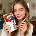 thumbnail image 4 of NEW 6/12/24 Colors Nail Arts Markers Pens Set, Nail Art Markers, Nail Art Pens, Complete set for creative nail art production 6 Colors, 4 of 7