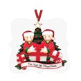 thumbnail image 1 of Gibobby Con Rop Crafts Ornament 5PC Colgante Decoración de Navidad Decoración de y(White), 1 of 5
