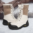 thumbnail image 3 of Botas Cálidas Botines Media Pantorrilla Pato para Mujer Aislados Con Forro Piel Exteriores, 3 of 9