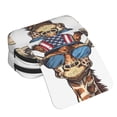 thumbnail image 4 of Easygdp American Giraffe Style para Estuche de Lápices con Tapa Flip, Suministros de Oficina y Universidad para Adolescentes y Adultos, 4 of 7