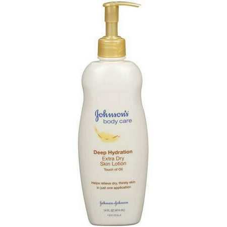 Johnson's Deep Hydrating Extra Dry Skin Lotion Softlotion, 14 oz