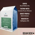thumbnail image 2 of Decaf Hidden City - Roasted by Zoka Coffee - Whole Bean Coffee - 2 Pound Bag, 2 of 5