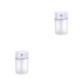 thumbnail image 4 of Matsuzay Mini humidificador Ambientador Difusor de aromas 360ML Ajustable Dormitorio Sala de estar Decoración exquisita Decoración Blanco Blanco 2piezas, 4 of 6