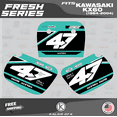 thumbnail image 3 of Kalair GFX Graphics Kit for Kawasaki KX60 (1984-2004) Fresh Series, 3 of 5