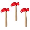 thumbnail image 4 of SHISUYAN 3Pcs Children Wood Hammer Tool Toy Simulation Maintenance Hammer Tools Toy, 4 of 8