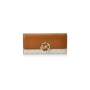 Michael Kors Lillie Ladies Large Two Tone Leather Long Wallet 32F9G0LE9B149