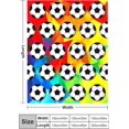 thumbnail image 4 of Super Soft Soccer Blanket Throw Soccer Ball Blankets Lightweight Flannel Warm Cozy Football Blanket Gifts for Sport Fans Kids Adults 60"X50", 4 of 6
