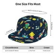 thumbnail image 6 of Uemuo Funny Spaceships Pattern Women's Baseball Cap,Straight Brim Hat,Golf Dad Hat,Travel Hat,Sun Protection Cap,Everyday Accessory, 6 of 9
