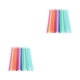 thumbnail image 2 of Ounissouiy 50 Pieces Straws Kitchen Party Drinking Beverage Tea Milk Straight Cafe Random Drinkware Serving Juice Color Tableware 1 2piezas, 2 of 6