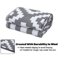 thumbnail image 3 of Outdoor Rug Waterproof for Patio Decor, Foldable Reversible Plastic Straw Area Rugs Mat for Camper, Outside Carpet for Rv, Deck, Porch, Picnic, Beach, Balcony, 3 of 7