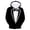 00-White252, variant on XIAOCHA 3D Suit Graphic Hoodie For Men Fake Formal Outfit Print Hooded Sweatshirt Fashion Sweatshirt, White, Sizes M