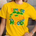 thumbnail image 3 of Smartprints Summer Pineapple Beach Women's T-Shirt Daisy, Cotton, S, 3 of 4