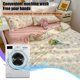 thumbnail image 5 of Colcha de verano estampada suave E, 1.5x2m, colcha estampada plana amigable, lavada, colcha de verano con ventilación, 5 of 6