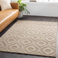 thumbnail image 3 of Boutique Rugs Hundred Solid & Striped Area Rug - Beige - 6' Round, 3 of 11