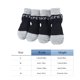thumbnail image 5 of 4 Uds calcetines de algodón calcetines antideslizantes para mascotas cubierta de pie transpirable pantalones de moda Hugtrwg Para estrenar, 5 of 5
