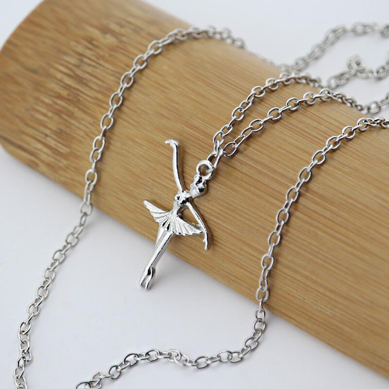 Girls Necklace Ballerina Dance Recital Gifts for Women Ballet Dancer Pendant Jewelry for Sister Mom Friends Walmart
