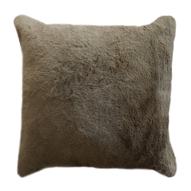 Paquete de 4 Fundas para cojín Decorativas 43x42cm ilios innova Suave cocoa